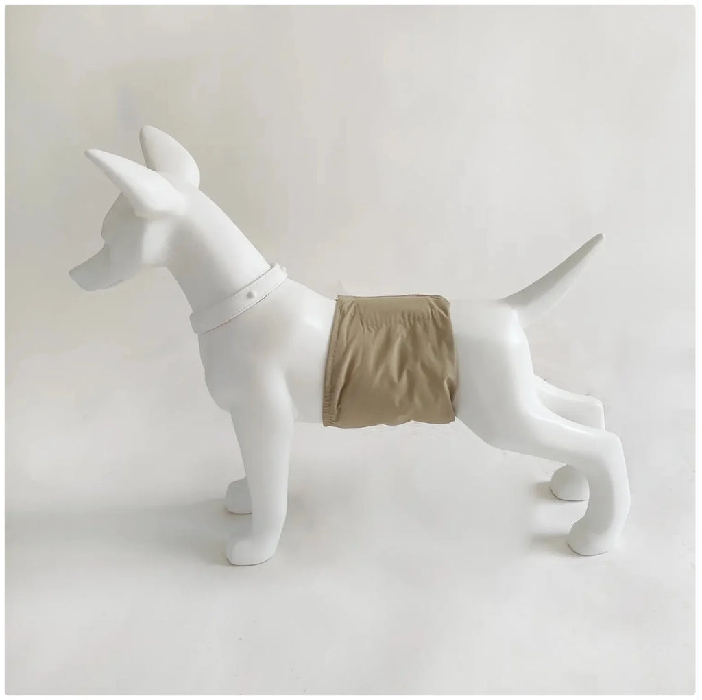 Dog Belly Band & Diaper Wrap - Waterproof Dog Sanitary Pants for Male & Female Dogs